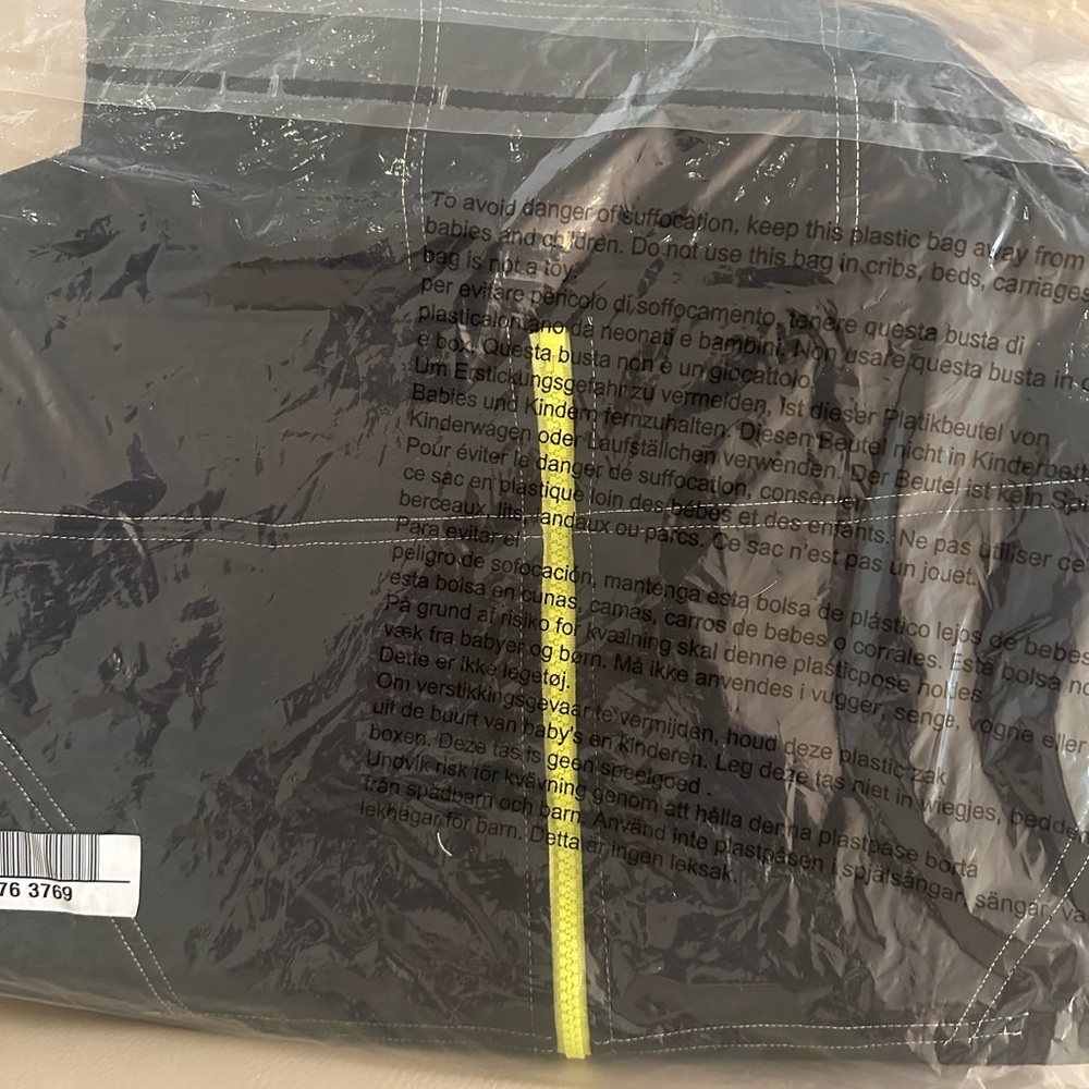 Black and Yellow Stacey Hooded Jacket